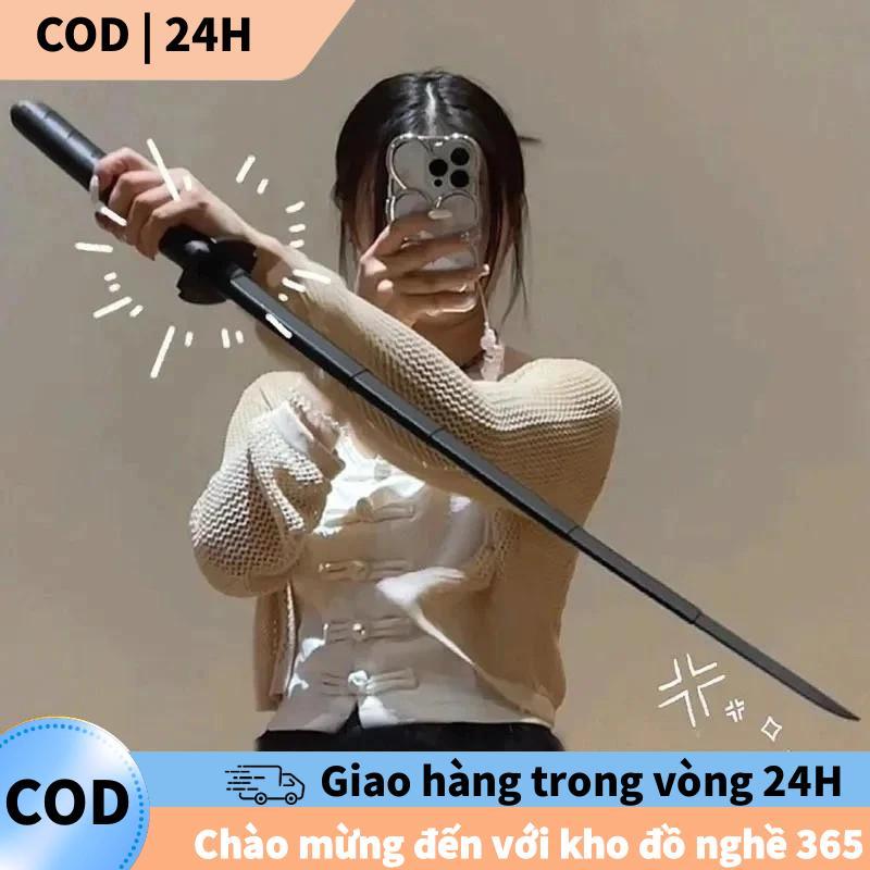 [COD] Kiếm Katana cosplay nhựa ABS, 3 màu, vân chống trượt, nhẹ