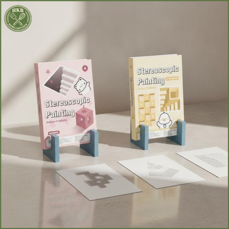 [SH] 3D Stereo Kids Funny Graffiti Sketchbook Giáo dục Doodle Painting Notebook Giấy viết mịn cho tr