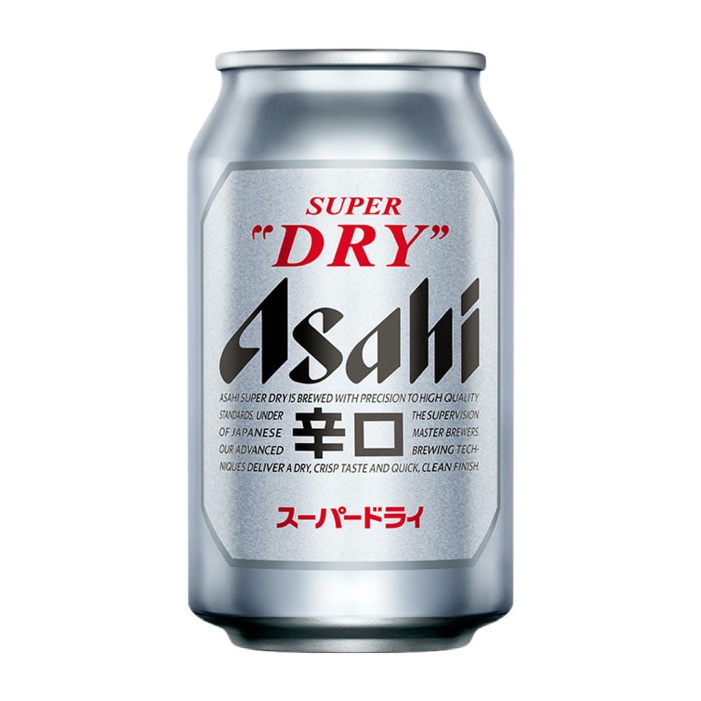 Bia Asahi Super Dry lon 330ml - 21076