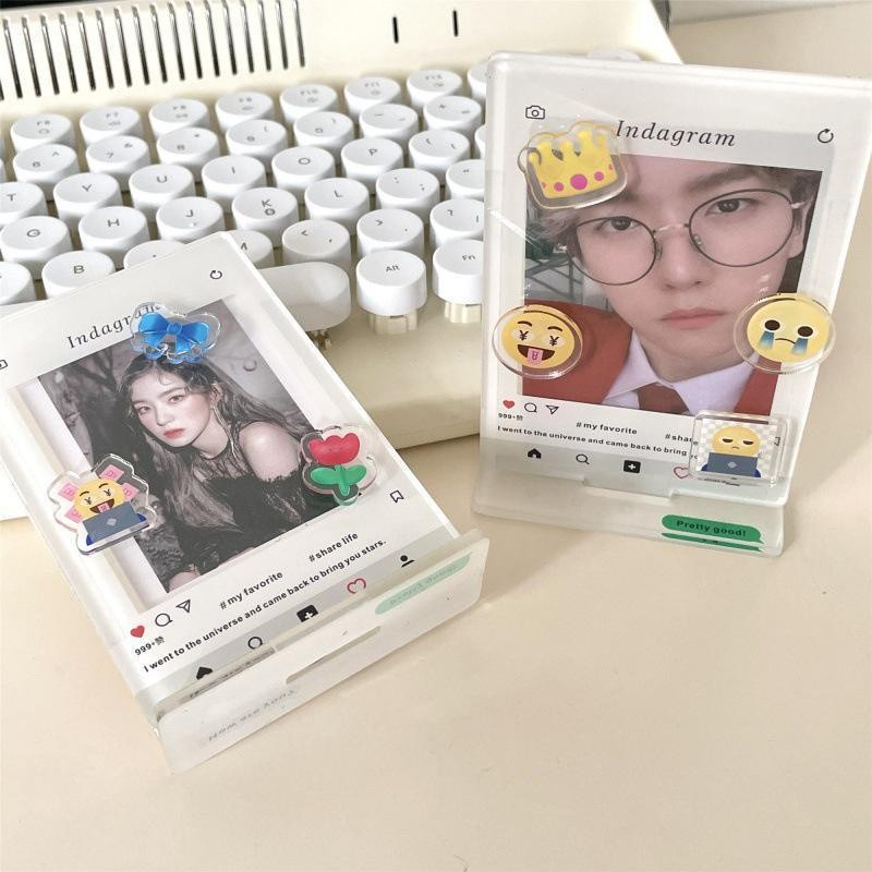 Bộ 10 Khung Ảnh 3 inch Với Biểu Tượng Emoji
