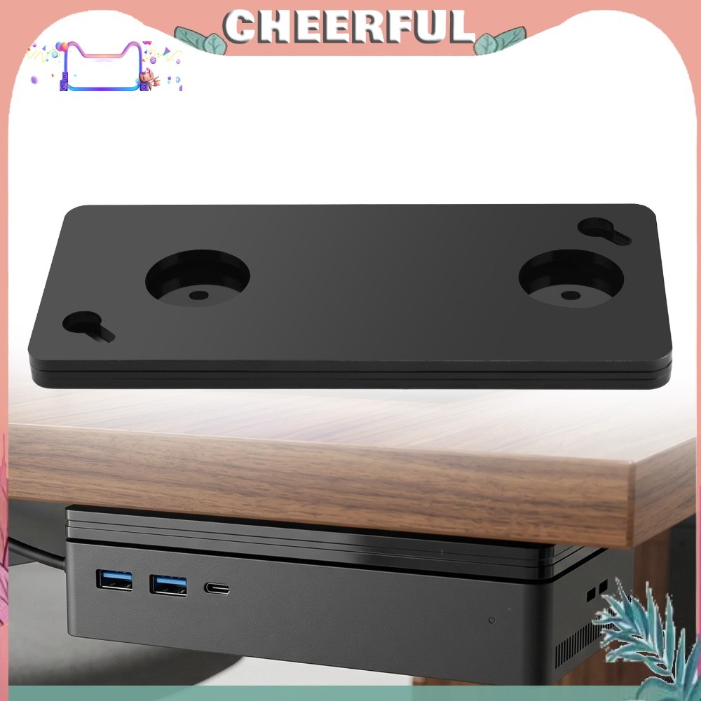 Acrylic Docking Station Mount Holder cho Dell UD22 Docking Station Under Desk Mount Lắp đặt dễ dàng 