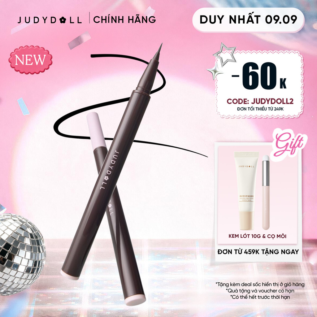 [MỚI] Bút Kẻ Mắt Nước JUDYDOLL Define Liquid Eyeliner Lâu Trôi Chuẩn Màu 0.5ml