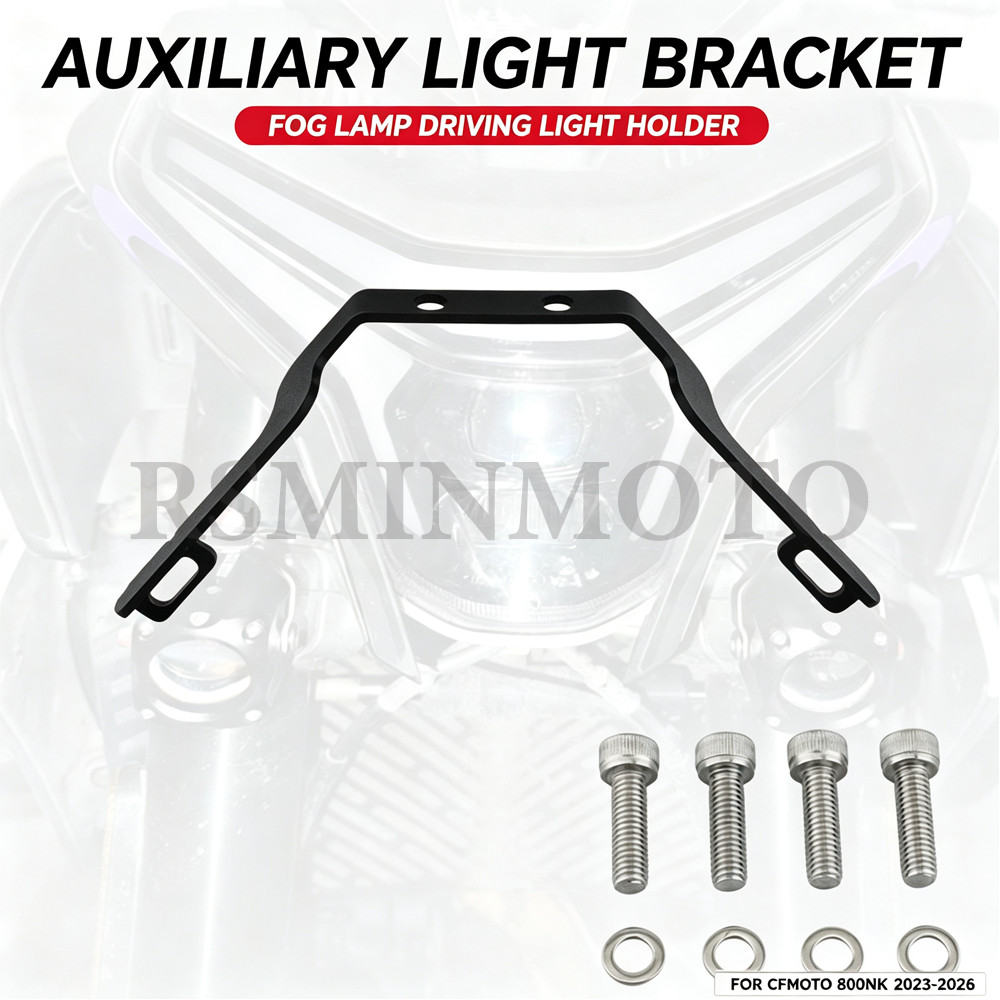 Xe Máy Đèn Sương Mù Giá Đỡ Phụ Trợ Đèn Lái Xe Đèn Giá Đỡ Cho CFMOTO NK800 800NK 800 NK 2023 2024 202