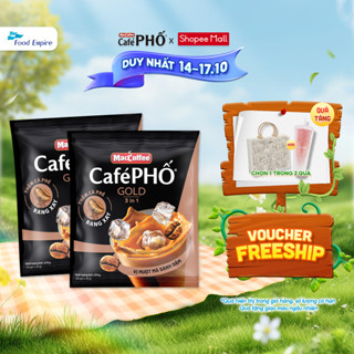 Combo 2 Túi Cà phê Phố GOLD Sữa Đá - MacCoffee (túi 30 gói x 29g)