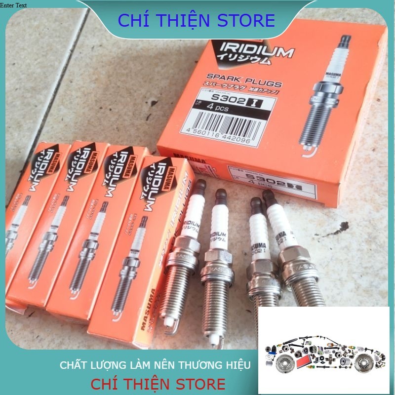 Bugi Đánh Lửa Iridium TOYOTA VIOS, ALTIS ,YARIS, WIGO, AVANZA, RUSH 2016-2022 Masuma Cao cấp