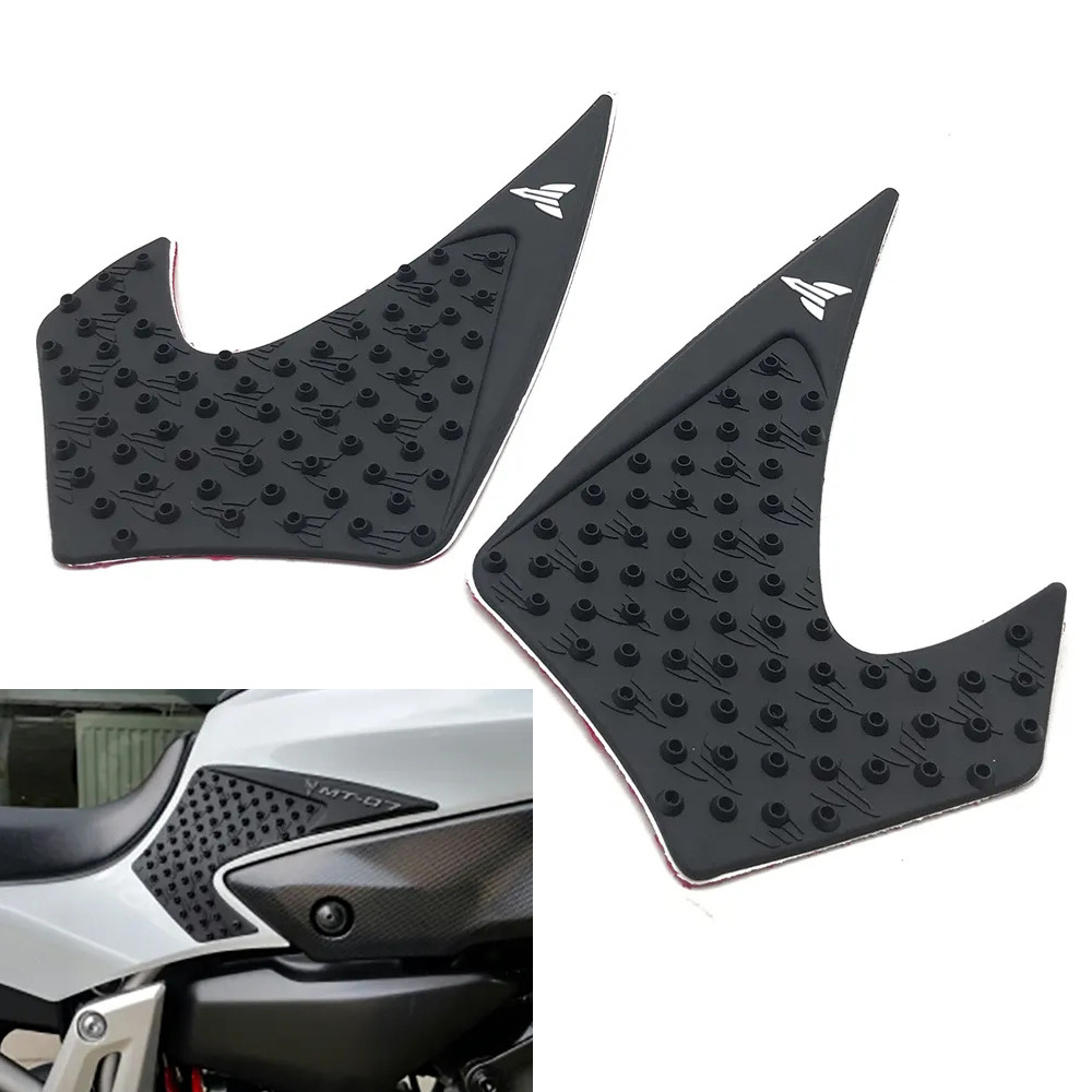 Xe Máy Bình Nhiên Liệu Miếng Dán Bên Khí Đầu Gối Cầm Bảo Vệ Lực Kéo Đề Can Cho Xe Yamaha MT-07 mt07 
