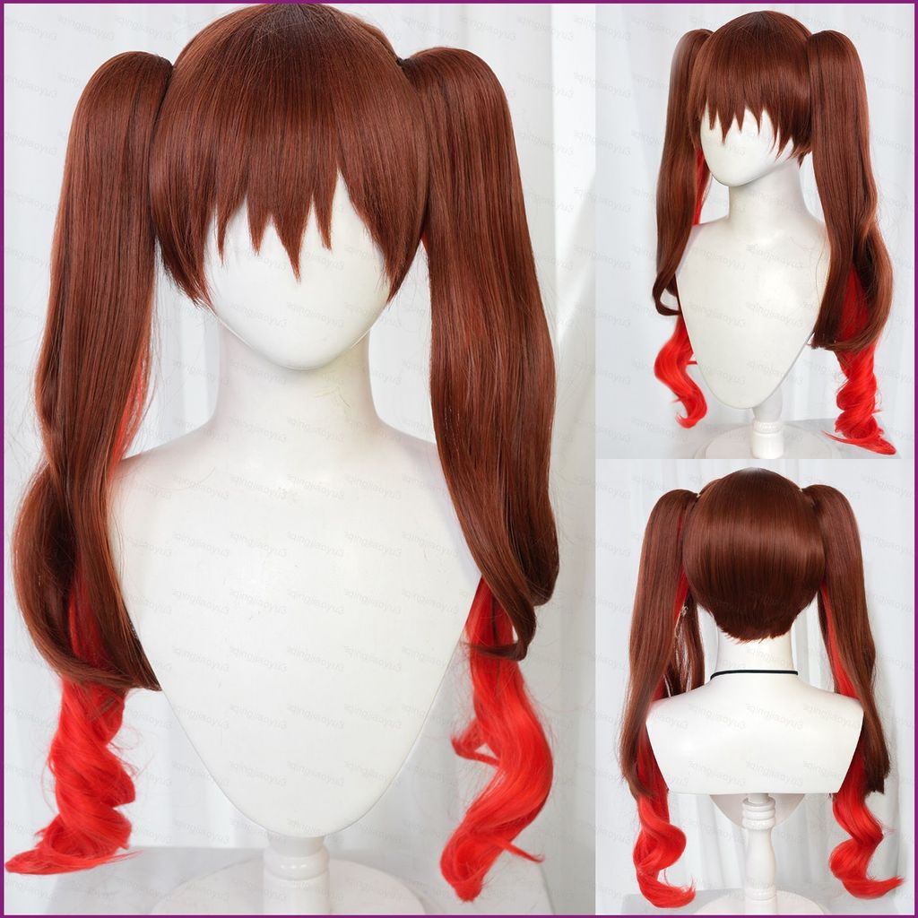 Tóc giả anime chịu nhiệt dành cho cosplay Bocchi The Rock - Otsuki Yoyoko, phù hợp tiệc Halloween