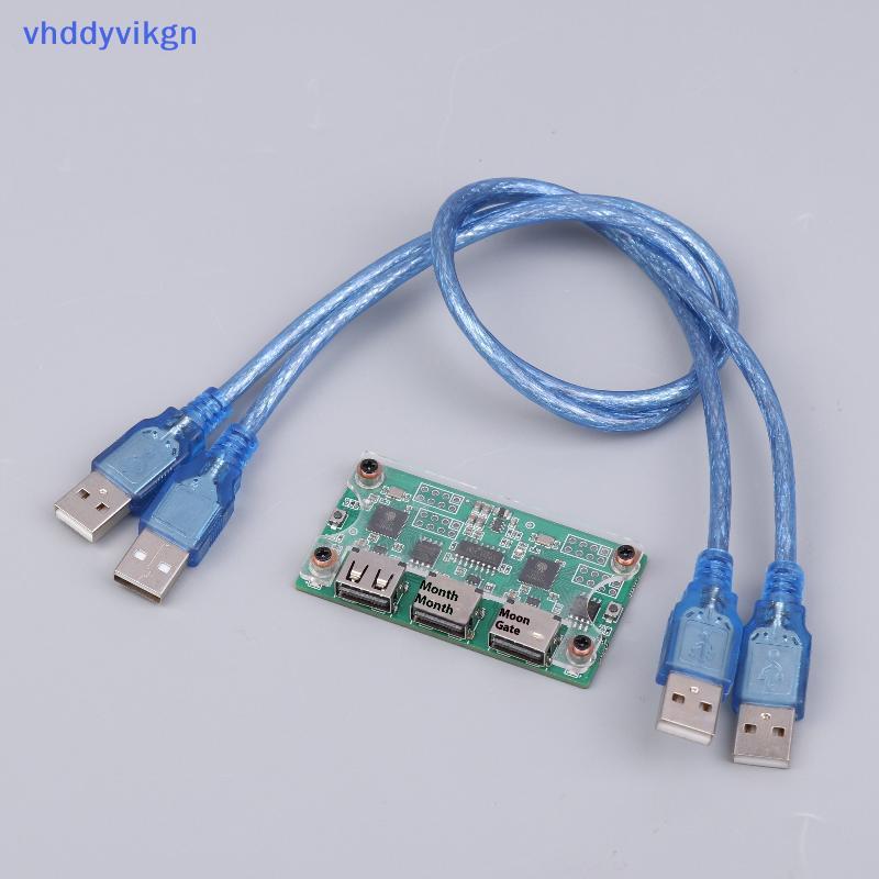 Hộp đựng chìa khóa và chuột VHDD MAKCU Bảng phát triển Arduino ESP32-S3 có vỏ và cáp Không phải chín
