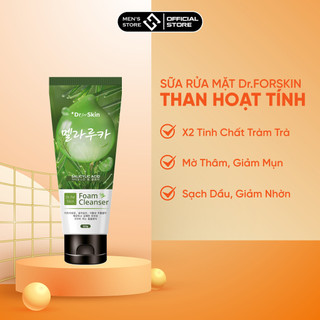 Combo dưỡng sạch da - Sữa rửa mặt tràm trà DRforSkin 100gr & Serum Dabo 7in1 100ml - Sạch da hết mụn