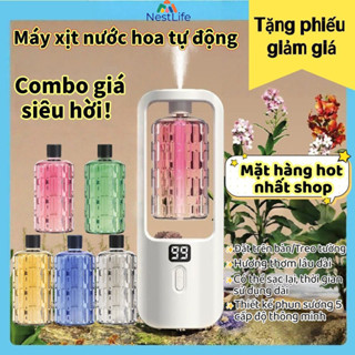 Khuếch tán tinh dầu máy tạo độ ẩm máy xông tinh dầu phòng ngủ  hương thơm dịu nhẹ tỏa nhanh,thơm lâu