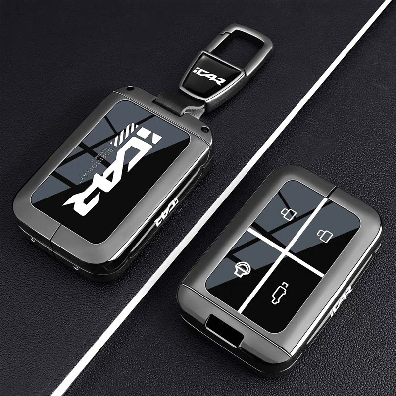 Ốp Chìa Khoá CHERY iCaur V23 Chery V23 iCar V23 iCarV23 iCaurV23 bọc chìa khoá smartkey