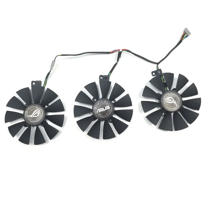 Gpu làm mát đồ họa làm mát VGA gtx1080 gtx980ti gtx1060 gtx1070 quạt cho ASUS STRIX GTX 1080 / 980Ti