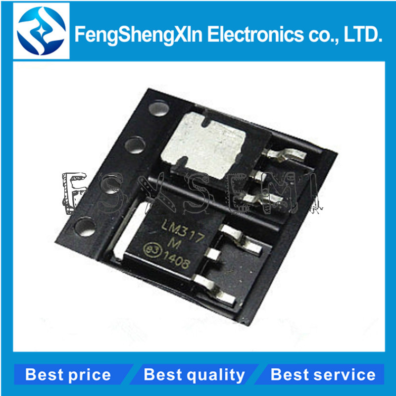 100 Cái / lốc LM317MDT LM317M LM317 Bộ điều chỉnh điện áp TO-252