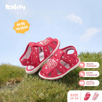   Giày tập đi bé gái Rabity 682.007