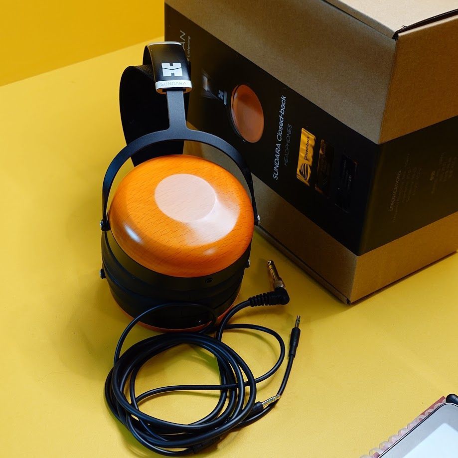 Tai nghe HIFIMAN Sundara Closed-Back cũ Fullbox vỏ gỗ - tai nghe planar từ tính cao cấp