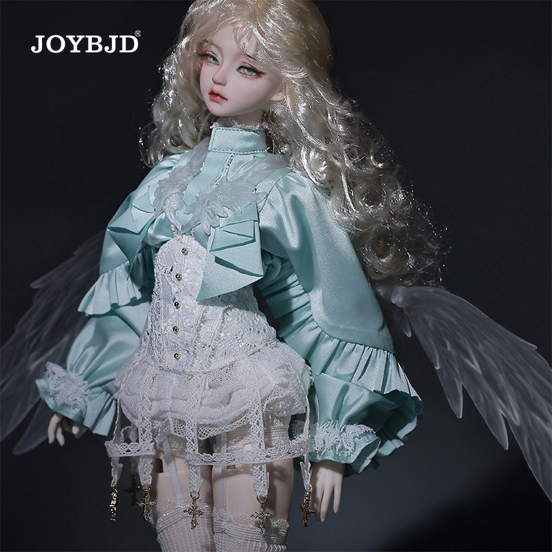 Joybjd 1 / 4 Qadir Trọn bộ Búp bê B Bjd với cơ thể Muxi và đồ chơi nhựa phong cách cánh Haniel