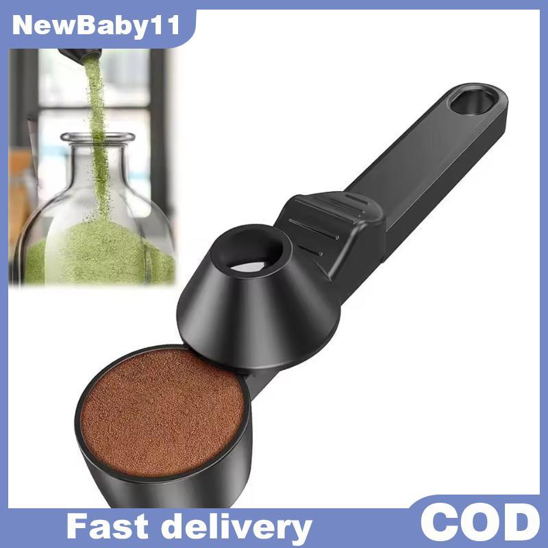 NY Trượt Chống Rò Rỉ Muỗng Cà Phê BPA Free Di Động Đo Muỗng Cho Phòng Tập Gym Protein Bột Làm Cà Phê