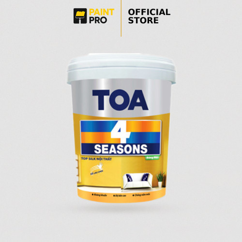 15L - TOA 4 Seasons Top Silk Trong Nhà Dễ Lau Chùi