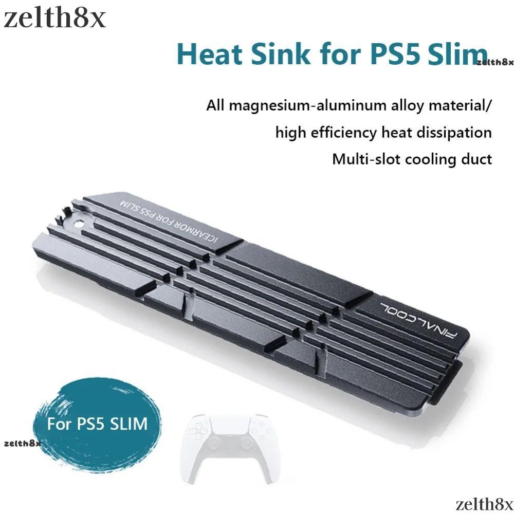 Tản Nhiệt SSD ZELLH, Làm Mát SSD Hợp Kim Nhôm, Tản Nhiệt NVMe SSD Tản Nhiệt Cho PS5 slim / PS5
