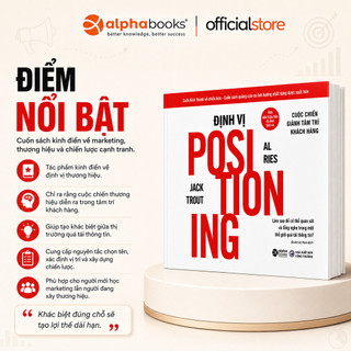 Sách - Định Vị Positioning (Tái Bản Mới Nhất) (Alpha Books)