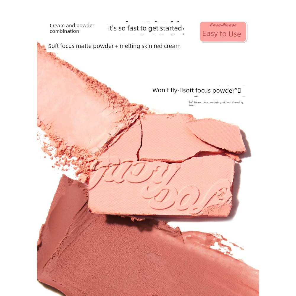 phấn má hồng má hồng Judydoll Judydoll Judydoll Blush High Disc Water Gloss Blush Cream Blush Palett