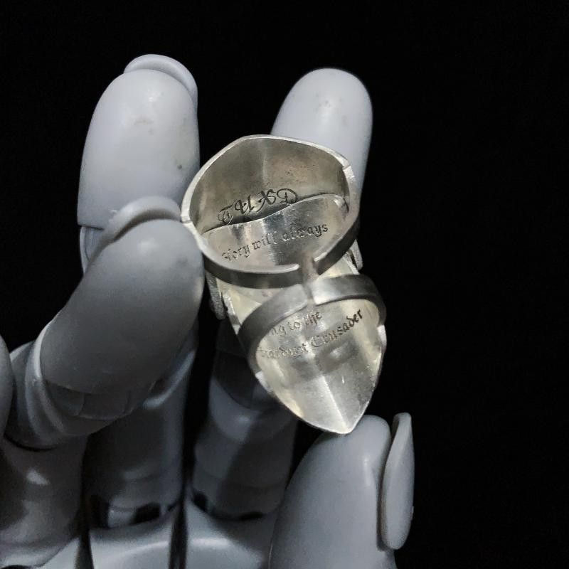 Bestselling Bizarre Adventure Polnarev silver Tank Ring Handsome Body Double Armor Ring jojo Ring12U