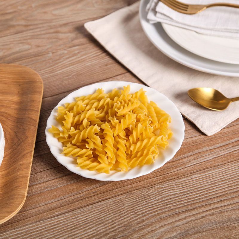[Baiweilai] Pasta xoắn ốc 500g Bánh mì ống xoắn ốc Macaroni phẳng Pasta Pasta Pasta Hộp 26.513 LS713