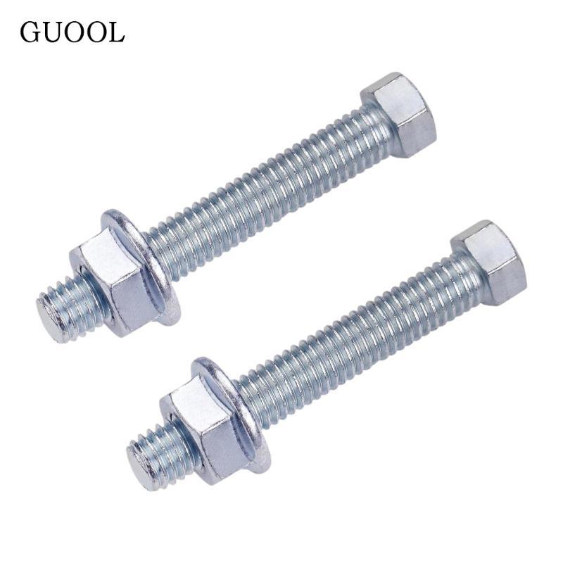 Bộ bu lông điều chỉnh dây xích thép bền bỉ Công cụ căn chỉnh xích xe máy cho phụ kiện Honda CR125R C