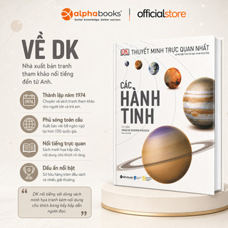 Sách - CÁC HÀNH TINH - Bách Khoa Thư về hệ Mặt trời  (DK) (Alpha Books)
