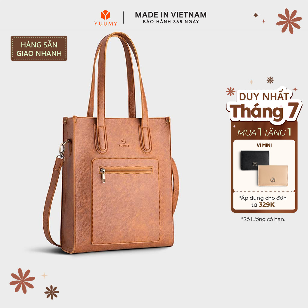 Túi Yuumy (Thời trang nữ tote - Túi xách da YTX18) Bagsmart