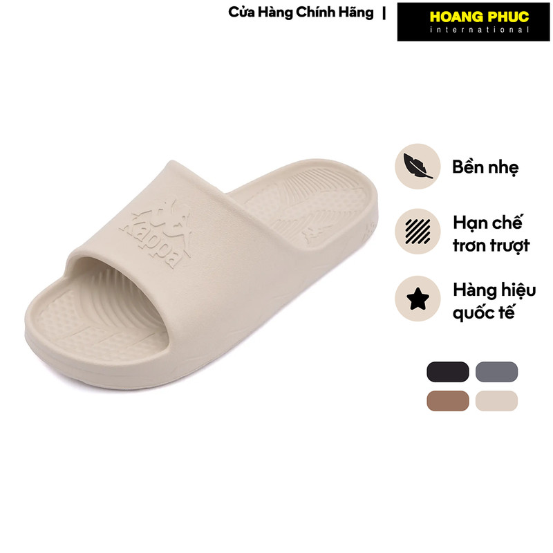 Dép Quai Ngang Nam Nữ KAPPA EVA Nguyên Khối Nhẹ Êm Chống Nước Nhiều Màu 332B3VW