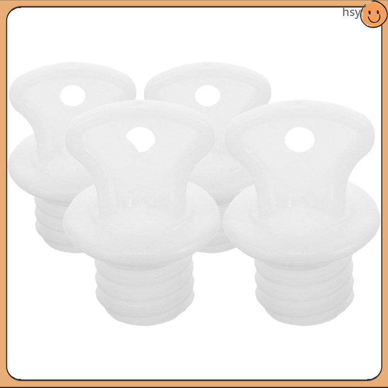 4 Nước Nóng Nút Chặn Nắp Nhựa Niêm Phong Phích Cắm Nước Nóng Topper Túi Nước Nhiệt Nút Chặn Bình Ấm 