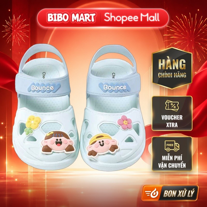 [LIVE] - Dép sandal Mario hoạt hình QL-5099 màu hồng sz 140