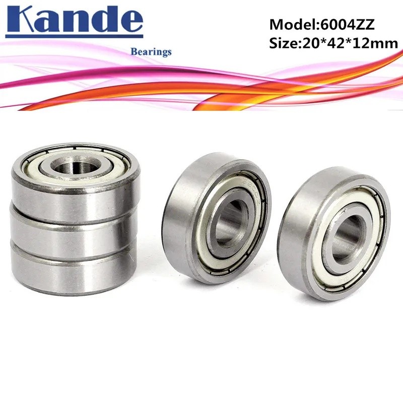 6004 ZZ Vòng bi ABEC-5 Chất lượng cao 6004ZZ Vòng bi rãnh sâu một hàng 6004-2Z 20x42x12 mm Y