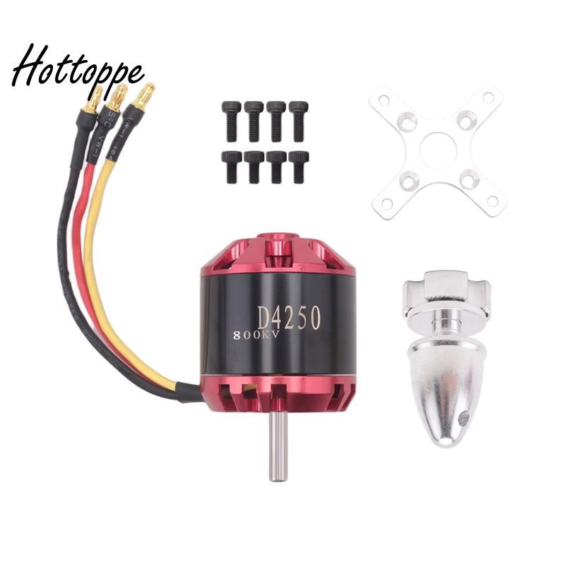 D4250 800KV 3-7S Động cơ không chổi than cho RC FPV Cánh cố định Máy bay không người lái Máy bay khô