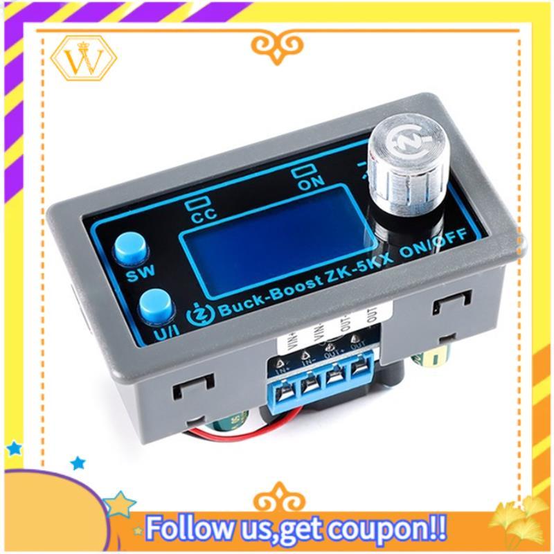 Bộ chuyển đổi -5KX DC -Boost 5A Max Bộ nguồn có thể điều chỉnh Màn hình LCD 0,6-36V cho thiết bị điệ