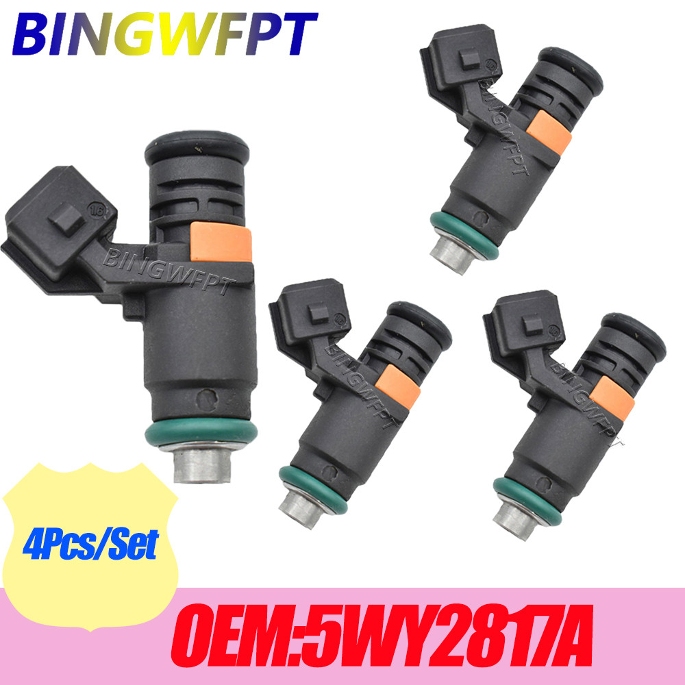 4 Đầu Phun Nhiên Liệu Cho Pegeot 405 KIA OEM: 9301N07824 5WY-2817A 5WY2817A 5WY 2817A