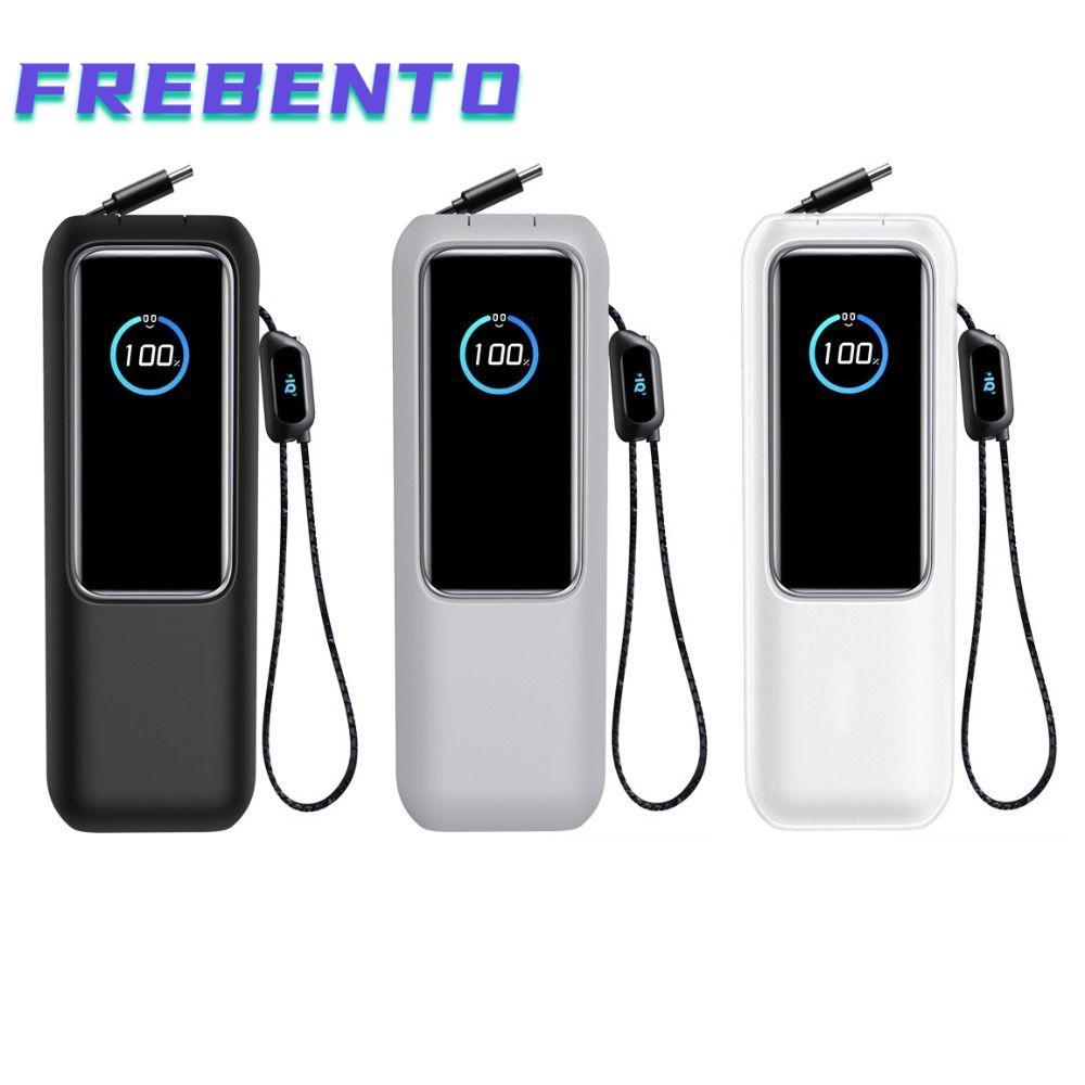 FREBENTO Ốp Silicone Chống Sốc Cho Anker Zolo 25000mAh 165W, Bảo Vệ Mềm Chống Bụi, Mang Theo Du Lịch