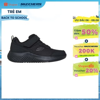 Giày Thể Thao Bé Trai Skechers Back To School Bounder Techrox Đến Trường - 403906L-BBK
