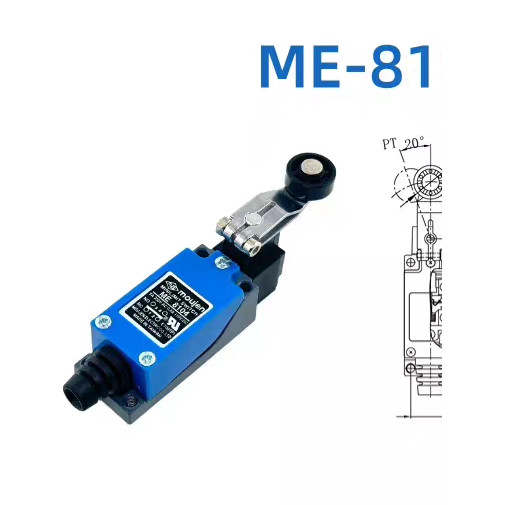 Moujen moujen Công tắc hành trình nhỏ ME Series Công tắc giới hạn ME8108 Con lăn Swing Rod Limiter