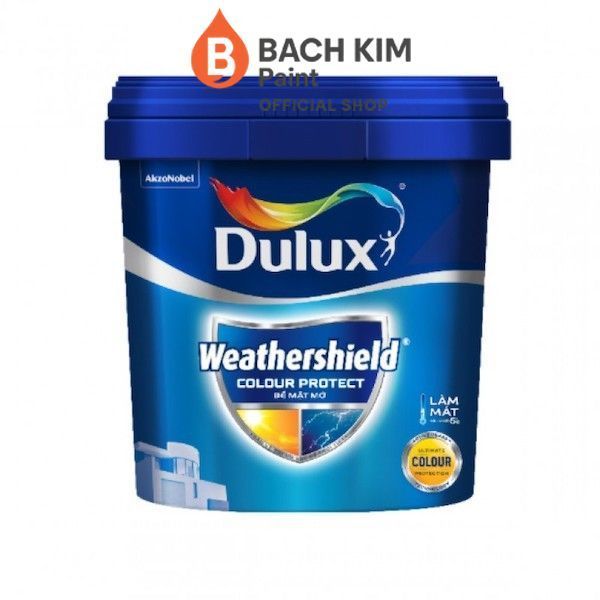 E015 - Dulux cao cấp Dulux Weathershield - Bề Mặt Mờ - A19 Pro