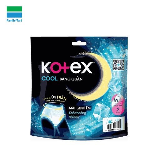 BVS Kotex Băng Quần Cool Cỡ M-L 2X16