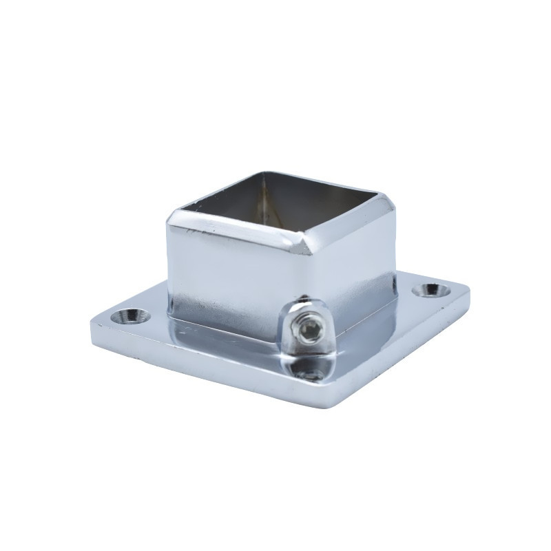 Peiqing 25 Đầu Nối Ống Vuông 25X25 Ống Thép Không Gỉ Cố Định Lắp Ống Mạ Kẽm Khớp Lắp Ráp Kệ Dây 8UH5