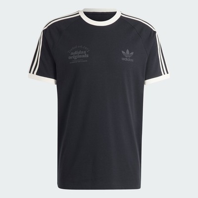 adidas Phong cách sống Áo Thun Thể Thao Graphic Cali Nam Đen IS1413