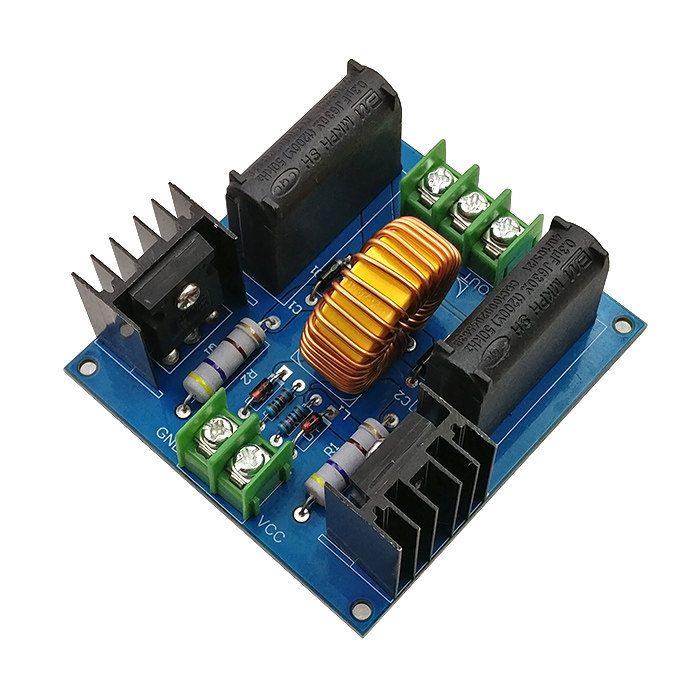 ZVS Tesla Coil Power Booster Máy phát điện áp cao Jacob Sky Ladder Driver Board Mạch làm nóng cảm ứn