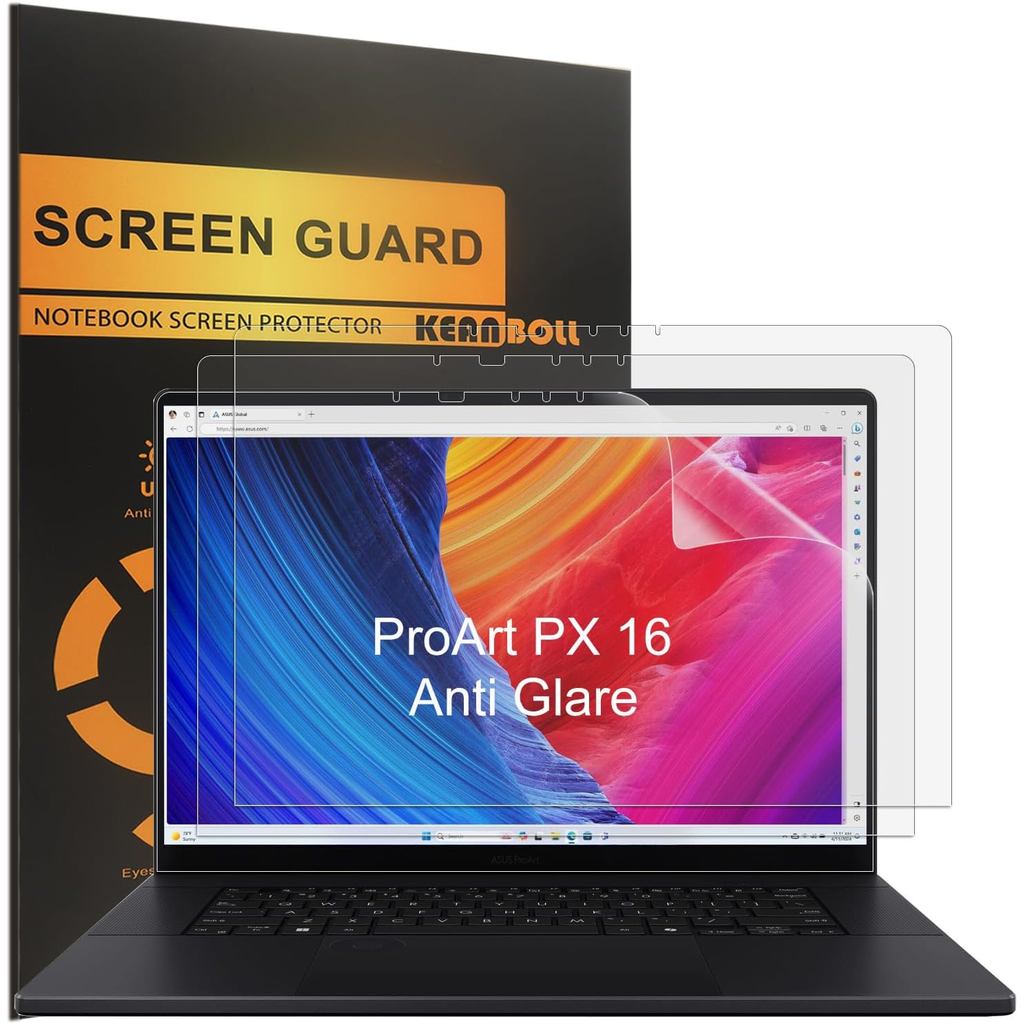 KEANBOLL Bộ 3 Miếng Dán Màn Hình Chống Chói, Chống Bám Vân Tay (Loại mờ) Dành Cho Laptop ASUS ProArt