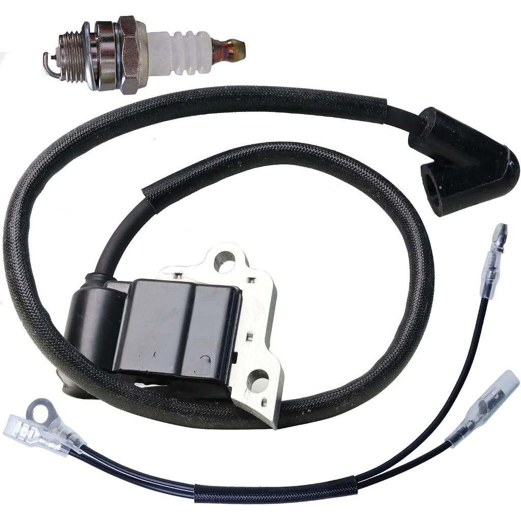 Mô-đun cuộn dây đánh lửa kèm bugi cho máy thổi bụi đeo lưng Husqvarna 150BT 350BT 150BF 350BF Re 502