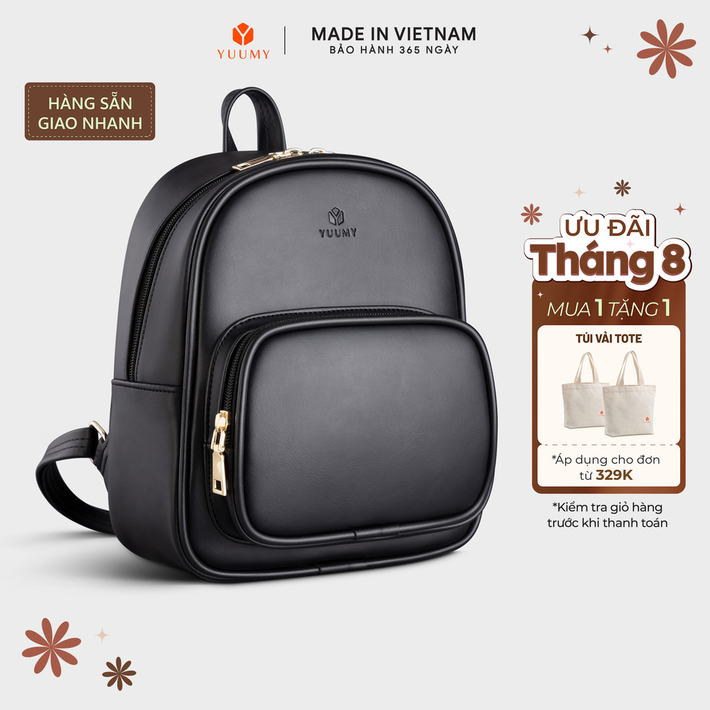 Balo Yuumy (Thời trang nữ cỡ trung - Balo da Liberal YBA55)