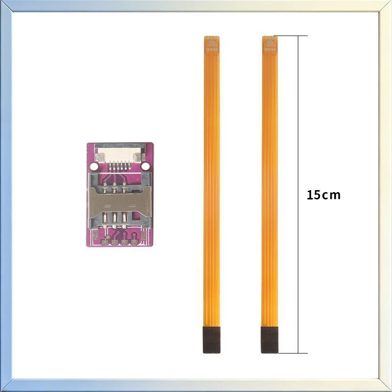 Any2Get5% Giảm Giá Solderable ESIM PCB Chip Điểm Hàn Sang ESIM Hộp Đựng Thẻ Ngoài Cáp Nối Dài Thẻ ES