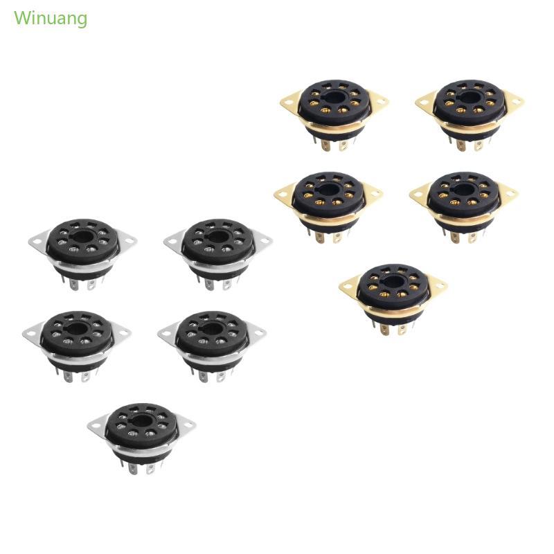 Ổ cắm ống chân không Winu 8Pin Octal cho 6P3P 6P6P 6n8p 6n9p 5Z3P dành cho những người đam mê